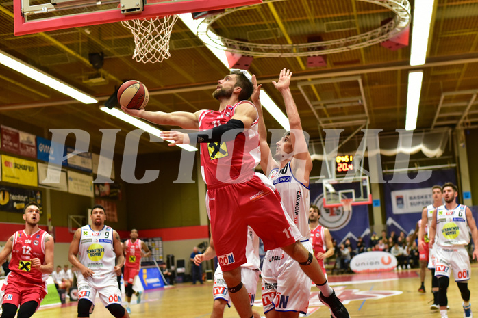 Basketball Superliga 2019/20, Grunddurchgang 18. Runde Flyers Wels vs. Gmunden Swans