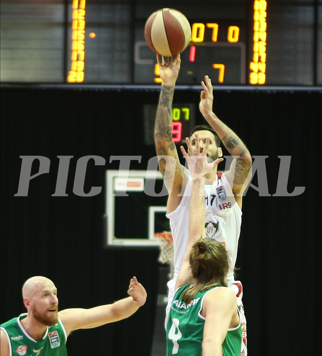 Basketball Superliga 20120/21, Viertelfinale Spiel 4 BC Vienna vs. Kpafenberg Bulls