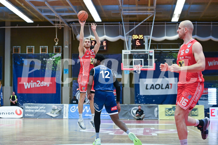 Basketball Superliga 2024/25, Playoff, Viertelfinale Spiel 1, Flyers Wels vs BBC Nord Dragonz,