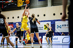 Basketball, Win2Day Basketball Damen Superliga 2023/24, Grunddurchgang 2.Runde, SKN St.Pölten, Basket Flames, Loulou Kenens (7)