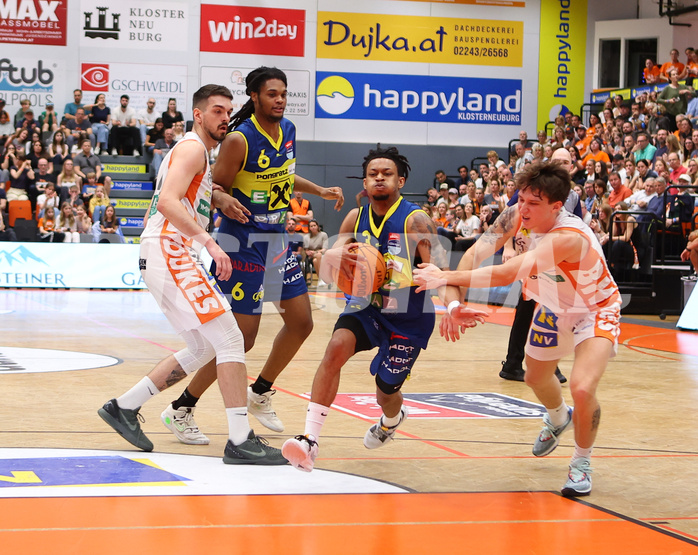 Basketball Superliga 2023/24, Playoff, Semifinale Spiel 1 Klosterneuburg Dukes vs. UBSC Graz


