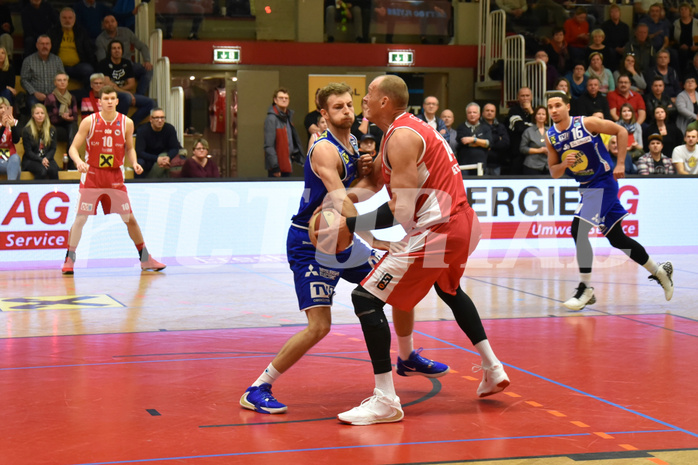 Basketball Superliga 2019/20,  1.Plazierungsrunde Flyers Wels vs. Gmunden Swans
