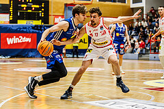 Basketball, Win2Day Superliga 2024/25, 2. Platzierungsrunde, Traiskirchen Lions, Oberwart Gunners, Florian Köppel (8)