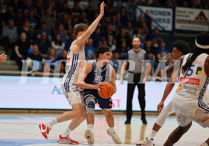 Basketball Superliga 2024/25, Playoffs, Finale Spiel 3 Oberwart Gunners vs. BBC Nord Dragonz


