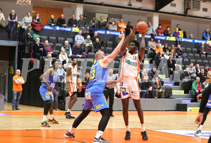 Basketball Superliga 2022/23, Grunddurchgang 20.Runde Klosterneuburg Dukes vs. SKN St.Pölten