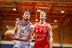 Basketball, win2day Basketball Superliga 2024/25, Grunddurchgang Runde 7, BBC Nord Dragonz, Traiskirchen Lions, Dogus Demirel (23)