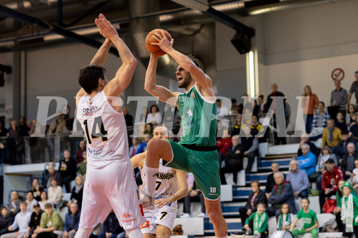 Basketball, Basketball Zweite Liga  2022/23, Playoff Viertelfinale Spiel 3, Blackbirds G