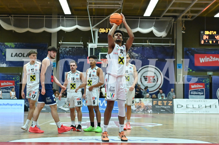 Basketball, Superliga 2023/24, Grunddurchgang 12. Runde, Flyers Wels vs. BBC Nord Dragonz,
