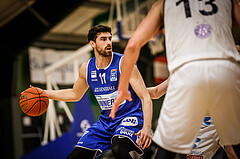Basketball, Basketball Austria Cup 2021/22, 1/4 Finale, Vienna D.C. Timberwolves, UNGER STEEL Gunners Oberwart, Ioannis Chatzinikolas (11)