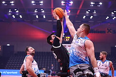 19.01.2025, Graz, Raiffeisen Sportpark, Rollstuhl BB Cup 2025, Finale, Flinkstones Graz vs Sitting Bulls Klosterneuburg,  