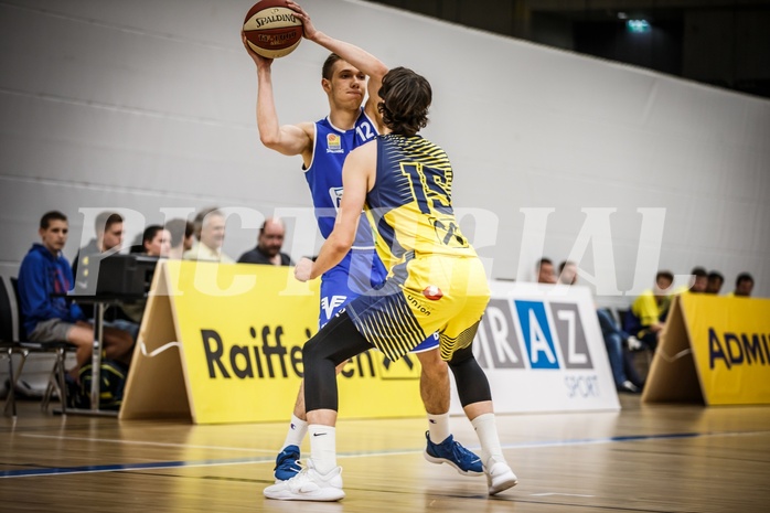 Basketball, ABL 2018/19, Grunddurchgang 36.Runde, UBSC Graz, Oberwart Gunners, Jonathan Knessl (12)