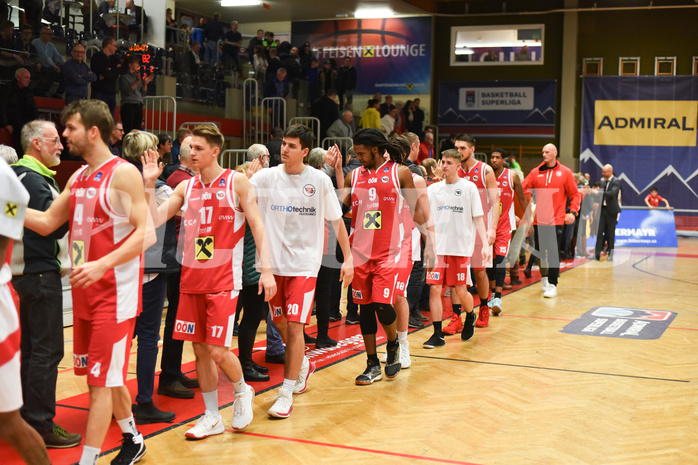 Basketball Superliga 2019/20, Grunddurchgang 14. Runde Flyers Wels vs. Klosterneuburg Dukes 

