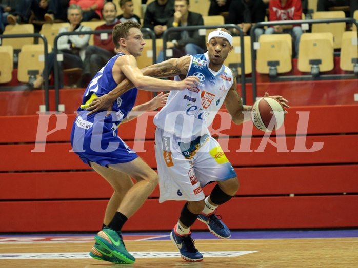 Basketball ABL 2015/16 Grunddurchgang 1.Runde  Kapfenberg Bulls vs Gmunden Swans