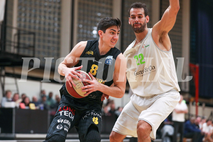 Basketball 2.Bundesliga 2019/20, Grunddurchgang 21.Runde Basket Flames vs. Jennersdorf Blackbirds