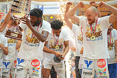 Basketball, Basketball Superliga 2024/25, Playoffs, Finale Spiel 1, Oberwart Gunners vs. BBC Nord Dragonz