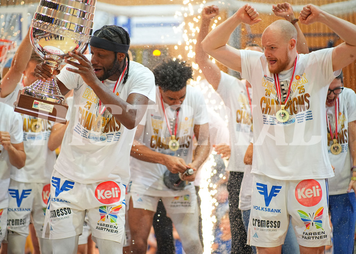 Basketball, Basketball Superliga 2024/25, Playoffs, Finale Spiel 1, Oberwart Gunners vs. BBC Nord Dragonz