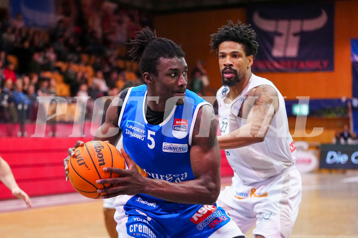 Win2day Basketball Superliga 2023/24, 2.Platzierungsrunde, Kapfenberg vs. Oberwart


