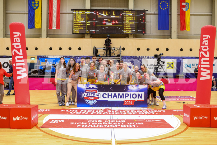 Basketball Austria Cup 2023/24, Finale SKN St. Pölten vs. Klosterneuburg Duchess