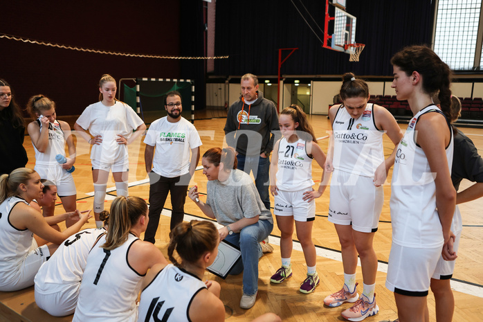 Basketball Damen Superliga 2022/23, Grunddurchgang 7.Runde Basket Flames vs. D.C. Timberwolves


