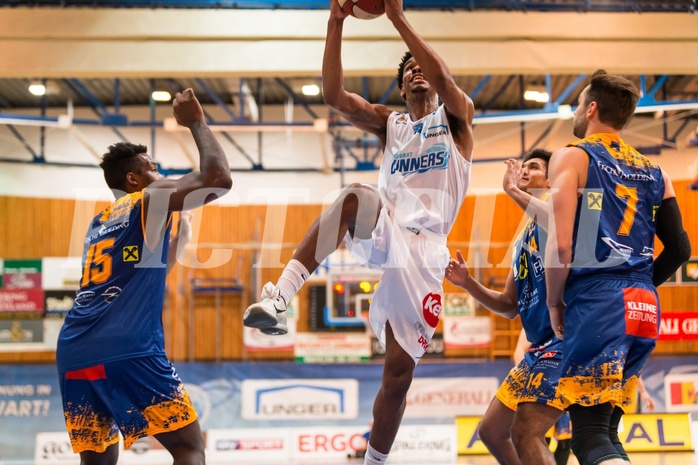 Basketball, ABL 2017/18, Grunddurchgang 7.Runde, Oberwart Gunners, Fürstenfeld Panthers, Gregg Denzel (9)