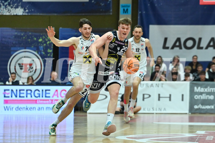 Basketball Superliga 2023/24, 8.Plazierungsrunde,
Flyers Wels vs. Gmunden Swans

