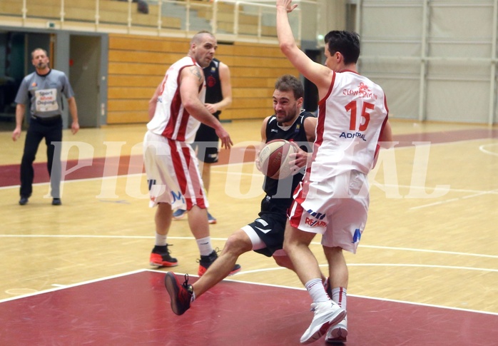 Basketball 2.Bundesliga 2016/17, Grunddurchgang 15.Runde UBC St.Pölten vs. Mistelmach Mustangs


