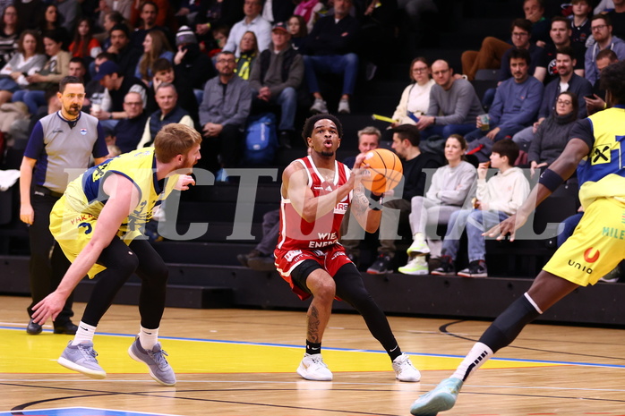 31.01.2025, Graz, Raiffeisen Sportpark Graz, Basketball Superliga 2024/25, Grunddurchgang, Runde 19, UBSC Graz - BC Vienna