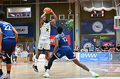 Basketball Superliga 2024/25, Playoff, Viertelfinale Spiel 3, Flyers Wels vs BBC Nord Dragonz,
