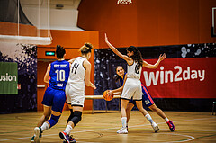 Basketball, Win2Day Basketball Damen Superliga 2023/24, Grunddurchgang 3.Runde, Basket Flames, UBSC Graz, Sabrina Werner (24)