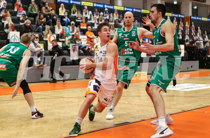 Basketball Superliga 2020/21, Grunddurchgang 15.Runde Klosterneuburg Dukes vs. Kapfenberg Bulls


