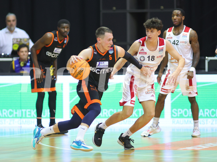 Basketball Superliga 2023/243, Grunddurchgang Spiel 5 Klosterneuburg Dukes vs. Kapfenberg Bulls


