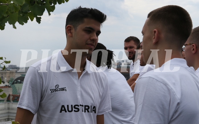 Basketball ÖBV 2019, Pressekonferenz  vs. 