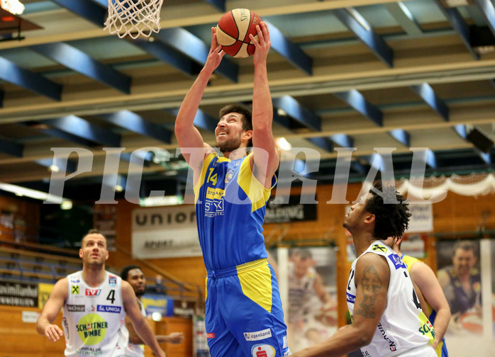 Basketball Superliga 2020/21, 2.Plazierungsrunde Gmunden Swans vs. SKN St.Pölten


