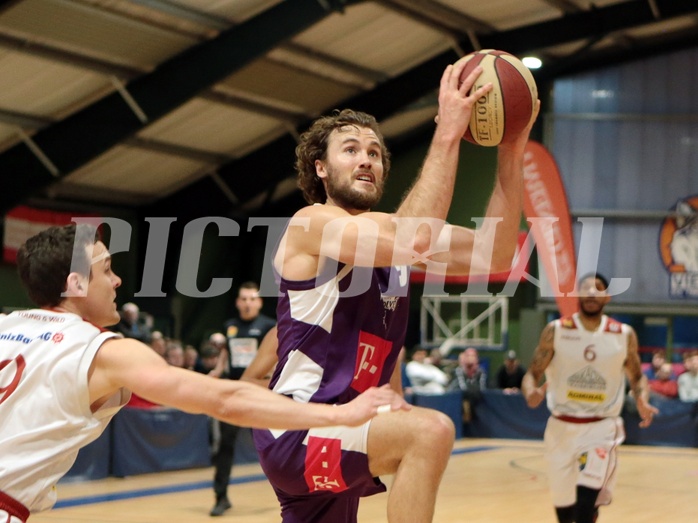 03.02.2019 Basketball ABL 22. Runde   DC Timberwolves vs Traiskirchen Lions 
Im Bild: