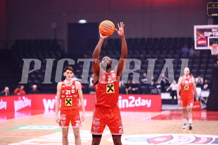 18.01.2025, Graz, Raiffeisen Sportpark, Basketball Austria Cup 2025, Final Four, Semifinale, Flyer Wels vs BBC Nord,  