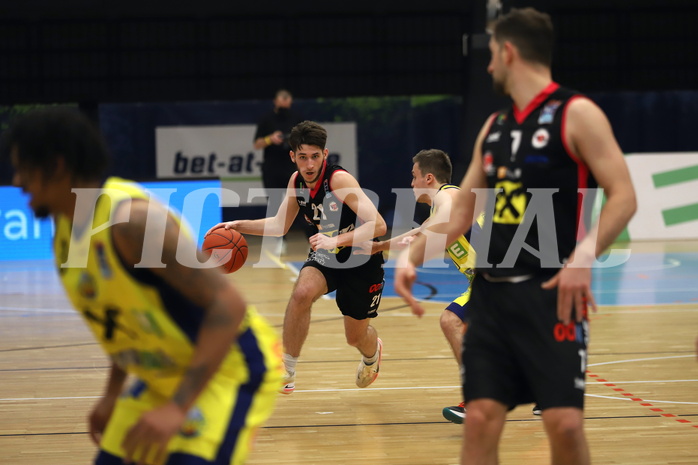 Basketball Superliga 2021/22, Grunddurchgang 13.Runde UBSC Graz vs. Raiffeisen Flyers Wels