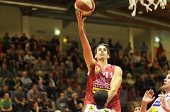 Basketball ABL 2015/16 Grunddurchgang 14.Runde Traiskirchen Lions vs. Gmunden Swans