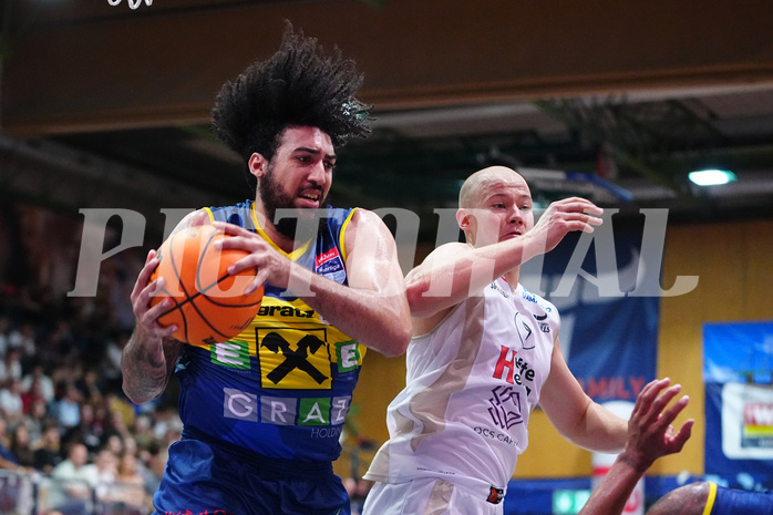Win2day Basketball Superliga 2023/24, Grunddurchgang, 3. Runde, Kapfenberg Bulls vs. UBSC Graz


