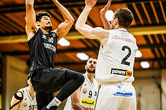 Basketball, Basketball Zweite Liga 2023/24, Grunddurchgang 14.Runde, Mattersburg Rocks, Wörthersee Piraten, Marcus Holyfield (30)