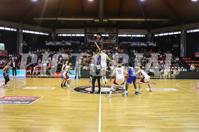 Basketball Superliga 2021/22, Finale Spiel 1 BC Vienna vs. Gmunden Swans