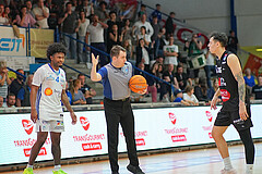 Basketball, Basketball Superliga 2024/25, Playoffs, Viertelfinale Spiel 3, Oberwart Gunners vs. Kapfenberg 