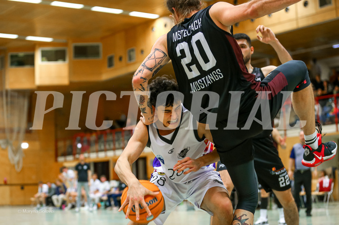 Basketball Zweite Liga 2024/25, Grunddurchgang 11.Runde Vienna United vs. Mistelbach Mustangs
