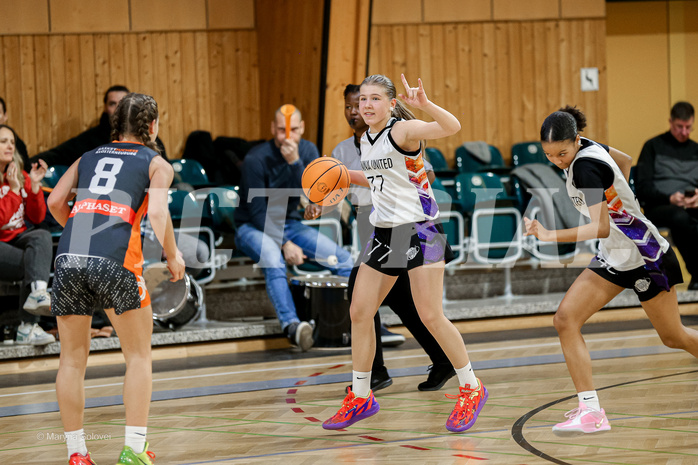 16.02.2025 Österreichischer Basketballverband 2024/25, SLWU16 Vienna United vs Basket Duchess