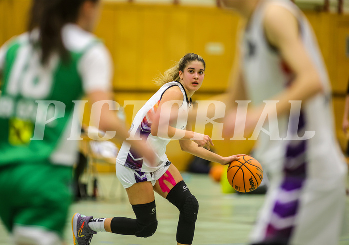 Basketball Damen Superliga 2023/24, Grunddurchgang 13.Runde Vienna United vs. UBI Graz


