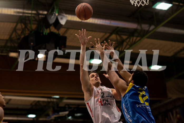 Basketball, Basketball Superliga 2022/23, Grunddurchgang Runde 18, Kapfenberg Bulls, SKN St. P