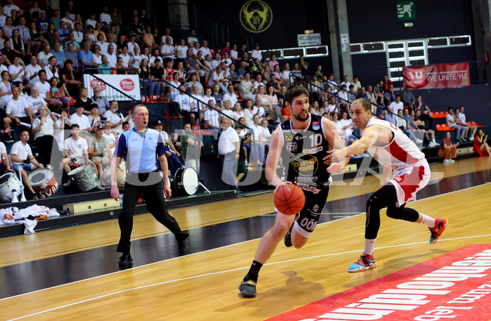 Basketball Superliga 2022/23, Playoff, Finale Spiel 4 BC Vienna vs. Gmunden Swans