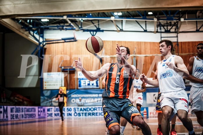 Basketball, ABL 2017/18, Grunddurchgang 35.Runde, Oberwart Gunners, Klosterneuburg Dukes, Predrag Miletic (8)