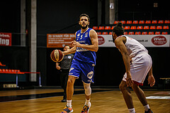 Basketball, bet-at-home Basketball Superliga 2020/21, Grunddurchgang 7. Runde, BC Vienna, Oberwart Gunners, Ignas Fiodorovas (5)