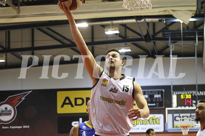 Basketball ABL 2015/16 Grunddurchgang 19.Runde  Güssing Knights vs UBSC Graz