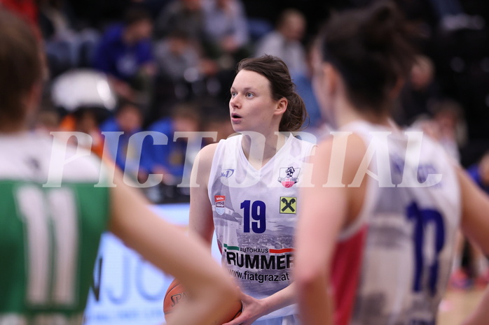 12.03.2023, Graz, Raiffeisen Sportpark, Basketball Damen Superliga 2022/23, Semifinale Spiel 2, UBSC-DBBC Graz vs. UBI Holding Graz,  